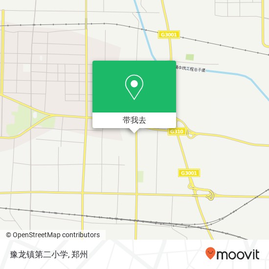 豫龙镇第二小学地图