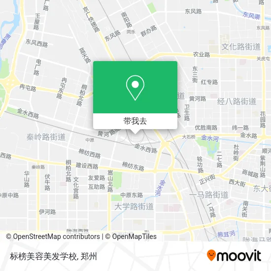 标榜美容美发学校地图