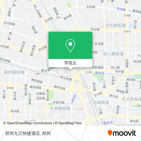 郑州九江快捷酒店地图