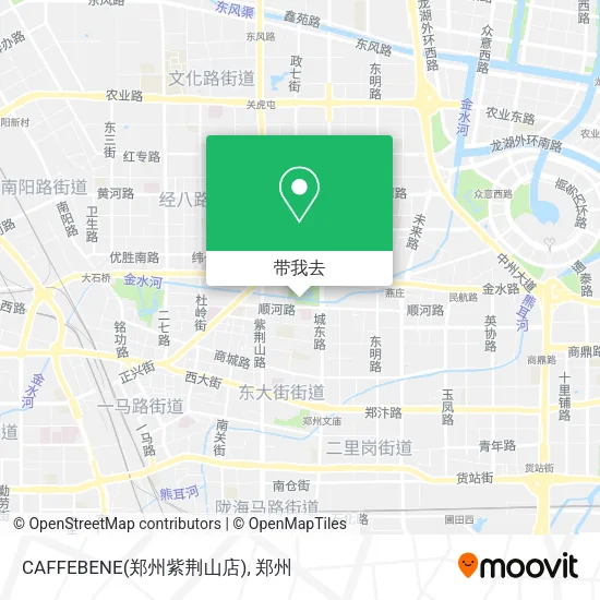 CAFFEBENE(郑州紫荆山店)地图