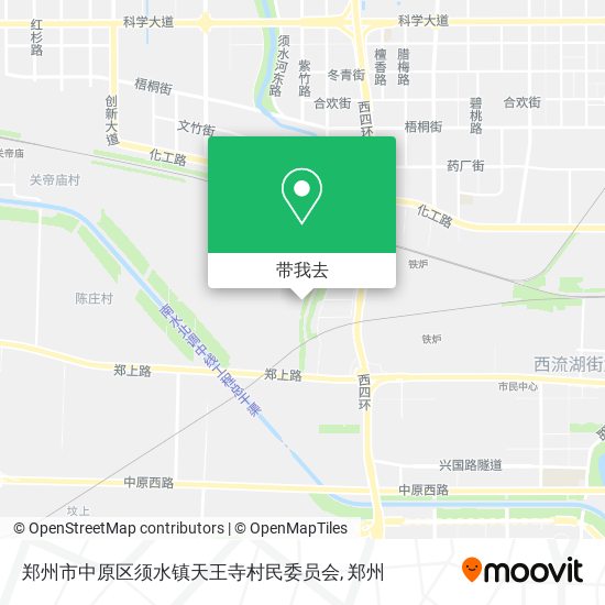 郑州市中原区须水镇天王寺村民委员会地图