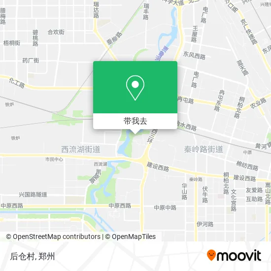 后仓村地图