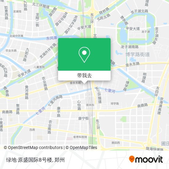 绿地·原盛国际8号楼地图