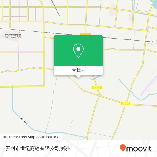 开封市世纪商砼有限公司地图