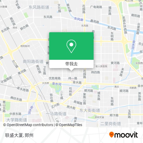 联盛大厦地图
