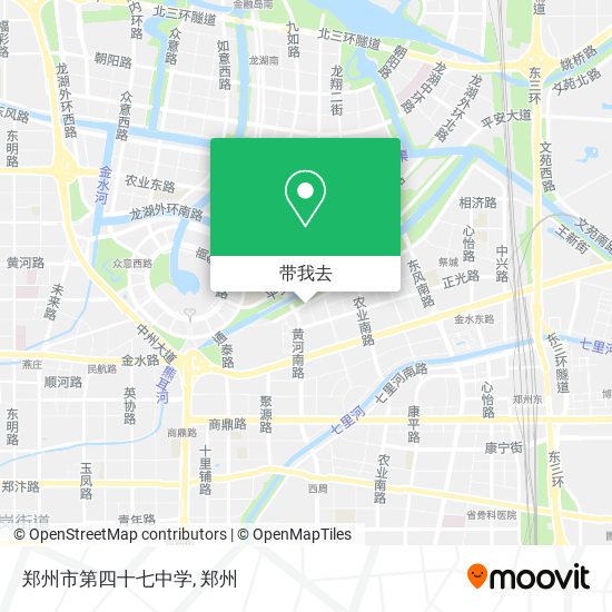 郑州市第四十七中学地图