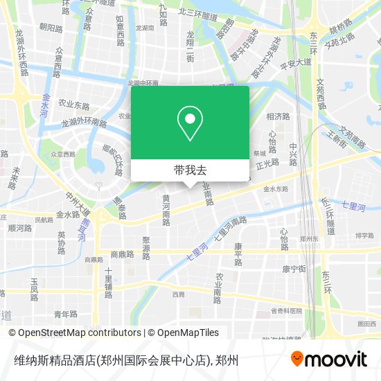 维纳斯精品酒店(郑州国际会展中心店)地图