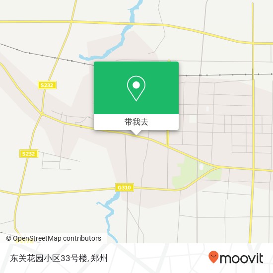 东关花园小区33号楼地图