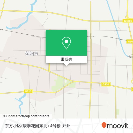 东方小区(康泰花园东北)-4号楼地图