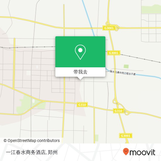 一江春水商务酒店地图