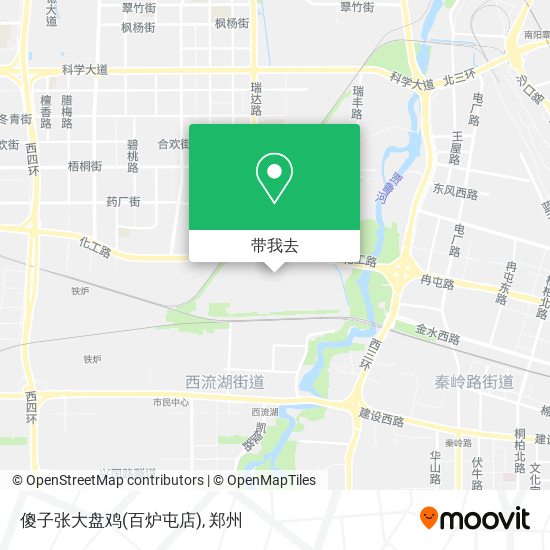 傻子张大盘鸡(百炉屯店)地图