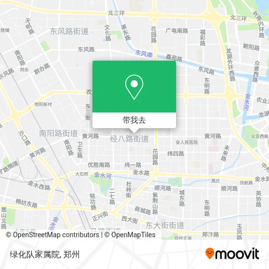 绿化队家属院地图