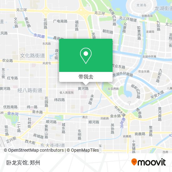 卧龙宾馆地图