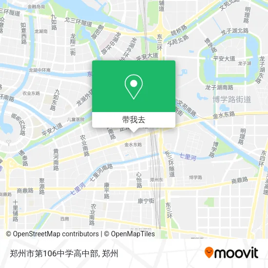郑州市第106中学高中部地图
