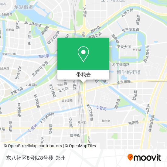 东八社区8号院8号楼地图