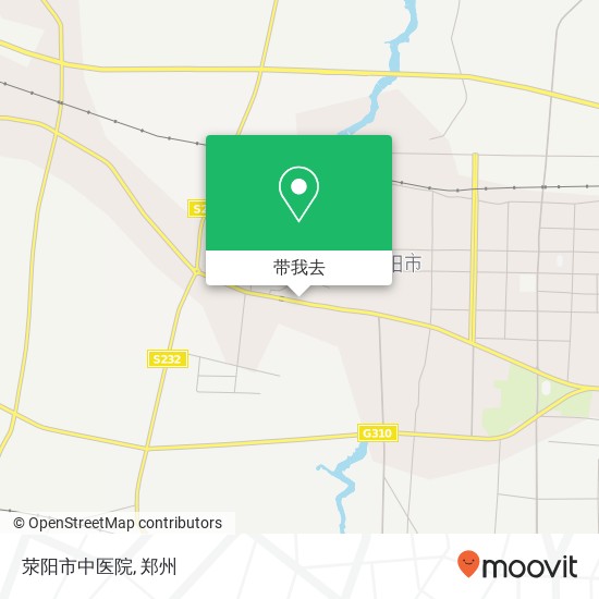 荥阳市中医院地图