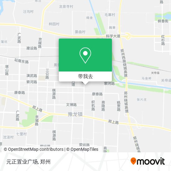 元正置业广场地图