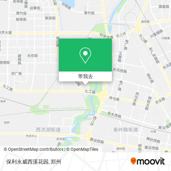 保利永威西溪花园地图