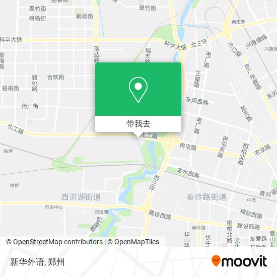 新华外语地图