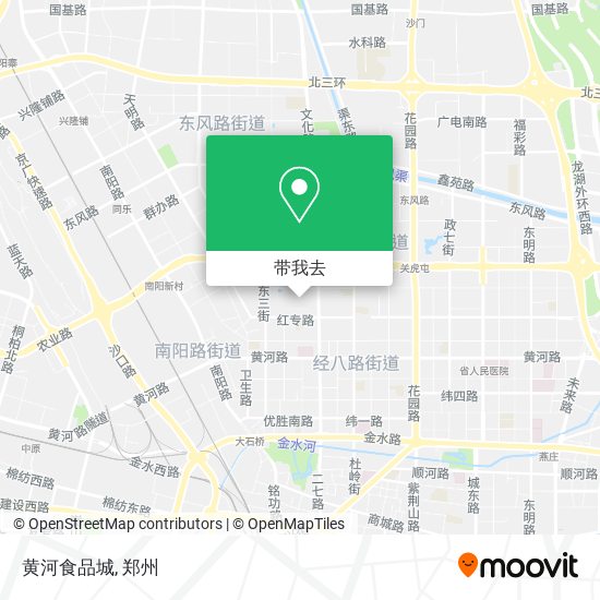 黄河食品城地图