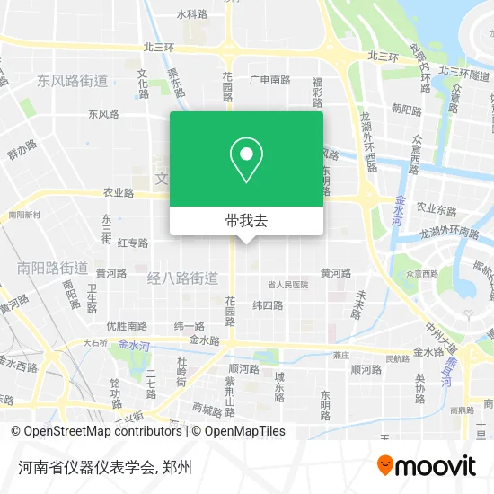 河南省仪器仪表学会地图