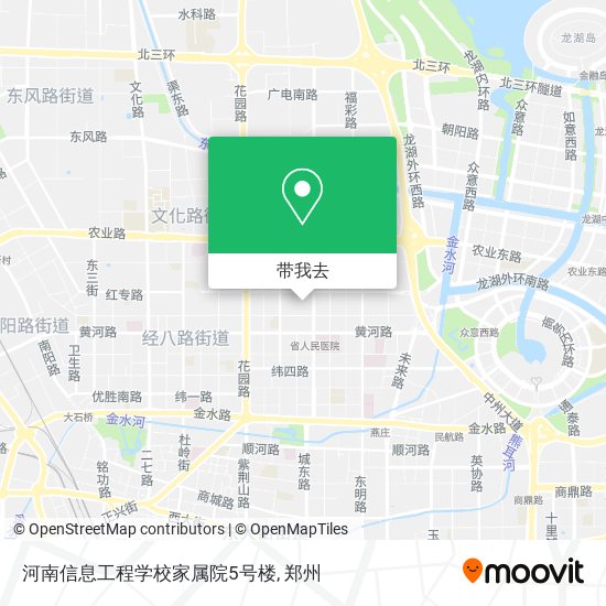 河南信息工程学校家属院5号楼地图