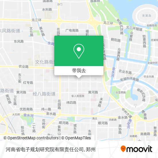 河南省电子规划研究院有限责任公司地图