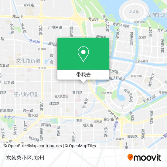 东韩砦小区地图