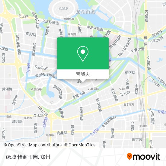 绿城·怡商玉园地图