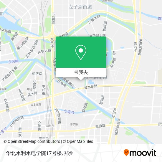 华北水利水电学院17号楼地图