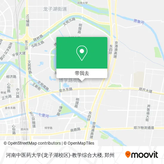 河南中医药大学(龙子湖校区)-教学综合大楼地图