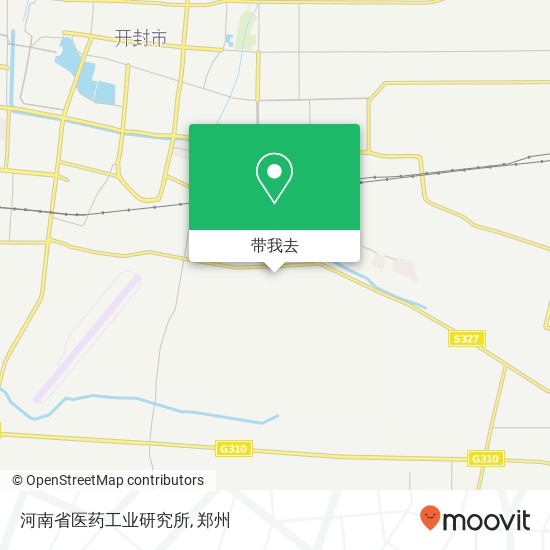 河南省医药工业研究所地图