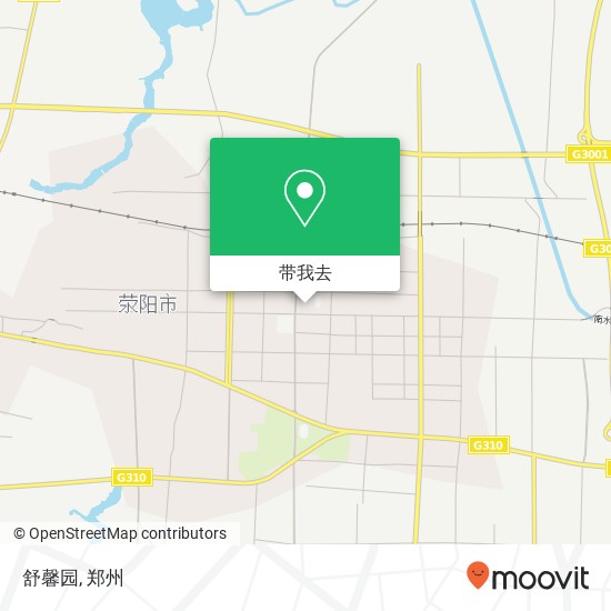 舒馨园地图