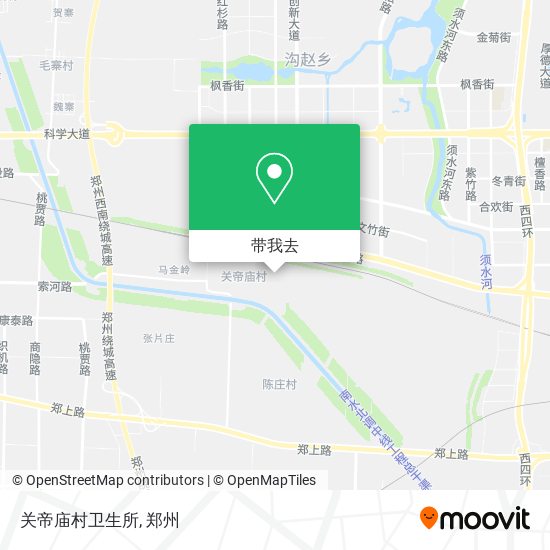 关帝庙村卫生所地图