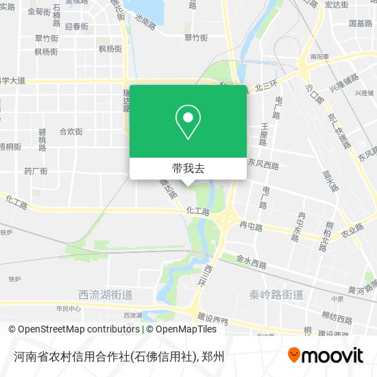 河南省农村信用合作社(石佛信用社)地图