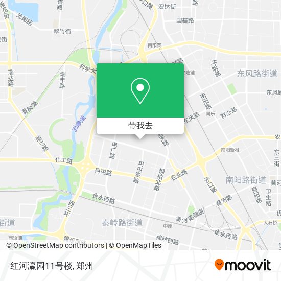 红河瀛园11号楼地图