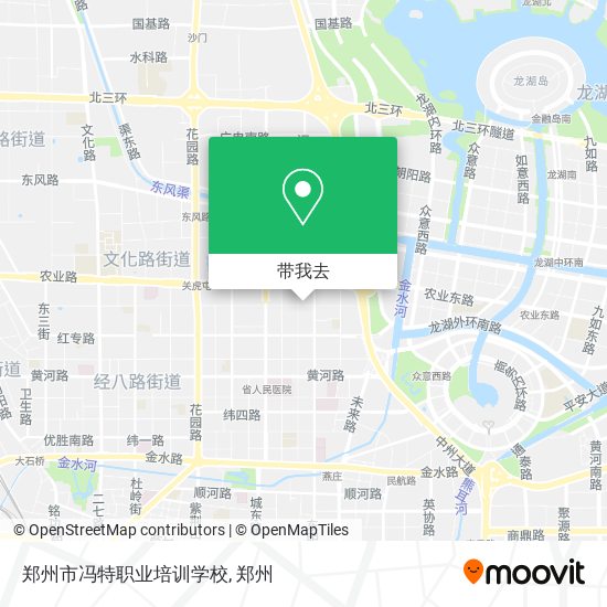 郑州市冯特职业培训学校地图