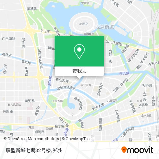 联盟新城七期32号楼地图