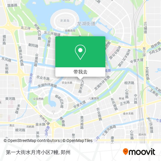 第一大街水月湾小区7幢地图