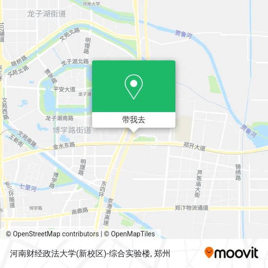 河南财经政法大学(新校区)-综合实验楼地图