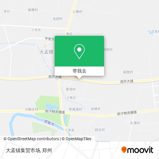 大孟镇集贸市场地图