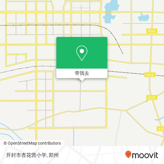 开封市杏花营小学地图