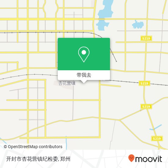 开封市杏花营镇纪检委地图