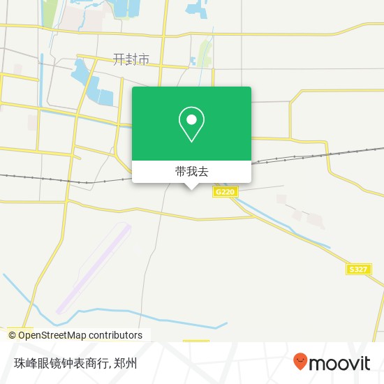 珠峰眼镜钟表商行地图