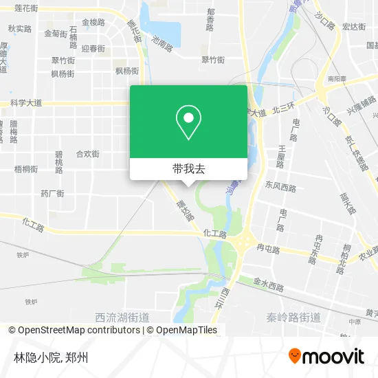 林隐小院地图