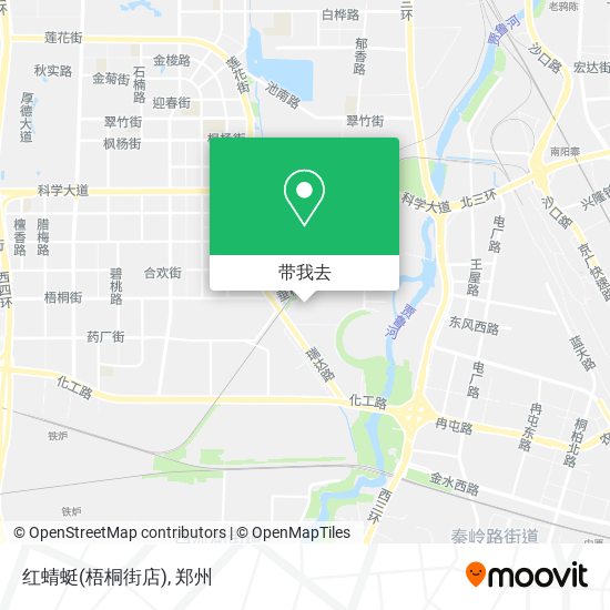 红蜻蜓(梧桐街店)地图