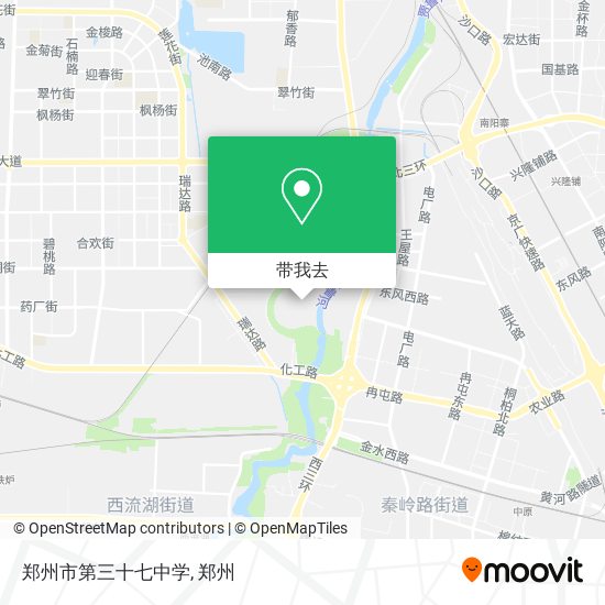 郑州市第三十七中学地图