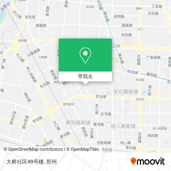 大桥社区49号楼地图