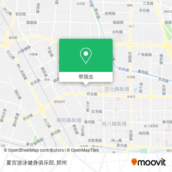 夏宫游泳健身俱乐部地图