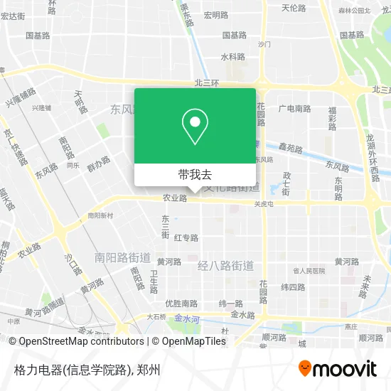 格力电器(信息学院路)地图